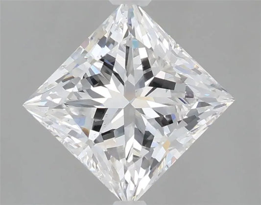 2.10ct Princess Lab Grown Diamond (Colour D, Clarity VS2, IGI Certified)