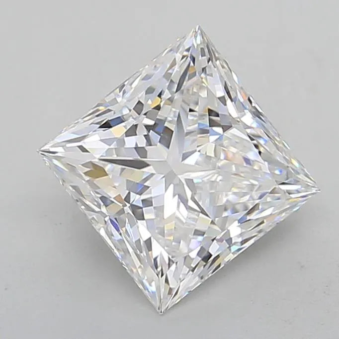 3.00ct Princess Lab Grown Diamond (Colour D, Clarity VVS2, IGI Certified)
