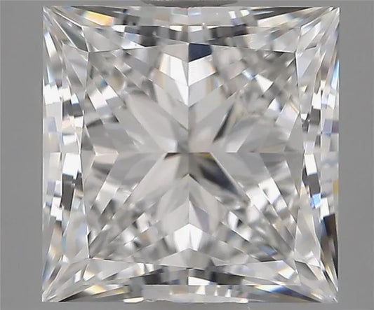 2.50ct Princess Lab Grown Diamond (Colour D, Clarity VVS1, IGI Certified)