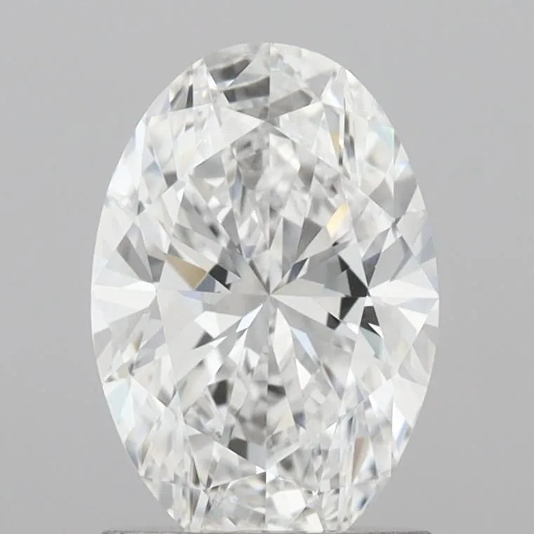 1.50ct Oval Lab Grown Diamond (Colour D, Clarity VVS1, IGI Certified)