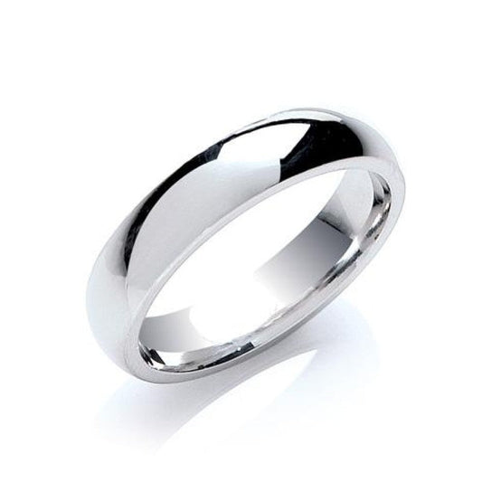 Wedding Band – 5mm Court Shape