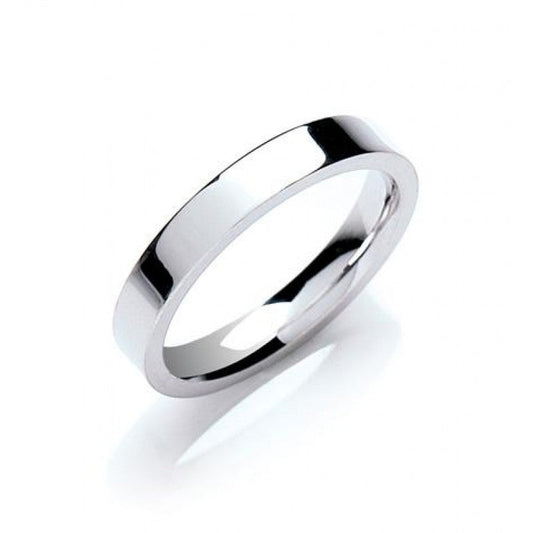 Wedding Band – 3mm Flat Court Shape