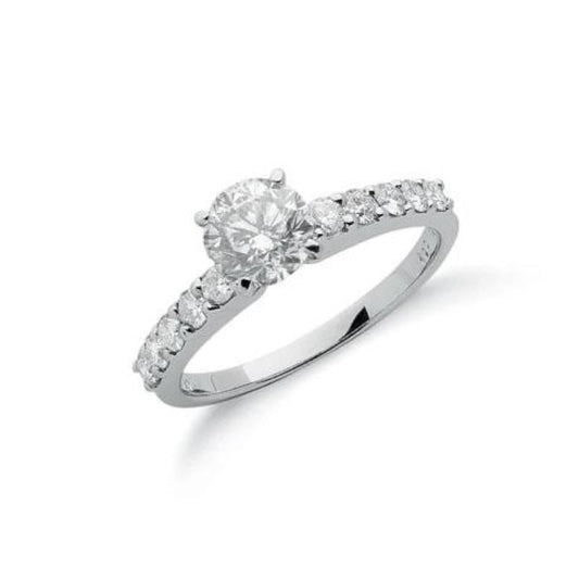 18k White Gold 1.50ct Diamond Engagement Ring