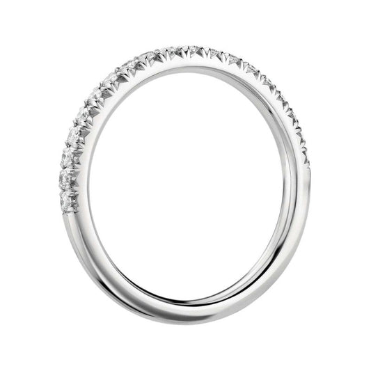 18k White Gold Half 2mm - Eternity Ring