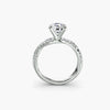 The Twisted Pavé Solitaire