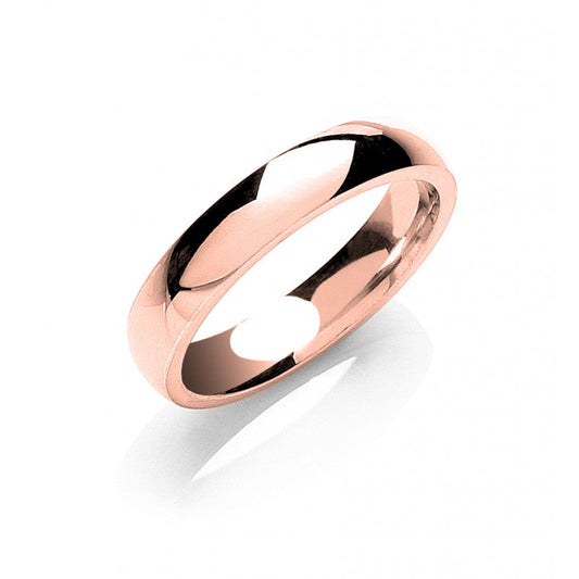 Wedding Band – 4mm Court Shape