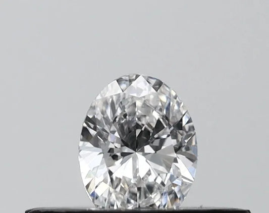 0.20ct Oval Lab Grown Diamond (Colour D, Clarity VVS2, IGI Certified)