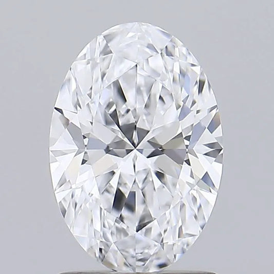 1.34ct Oval Lab Grown Diamond (Colour D, Clarity IF, IGI Certified)