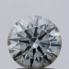 1.34ct Round Lab Grown Diamond (Colour Fancy Gray Blue, Clarity VS2, Cut ID, IGI Certified)