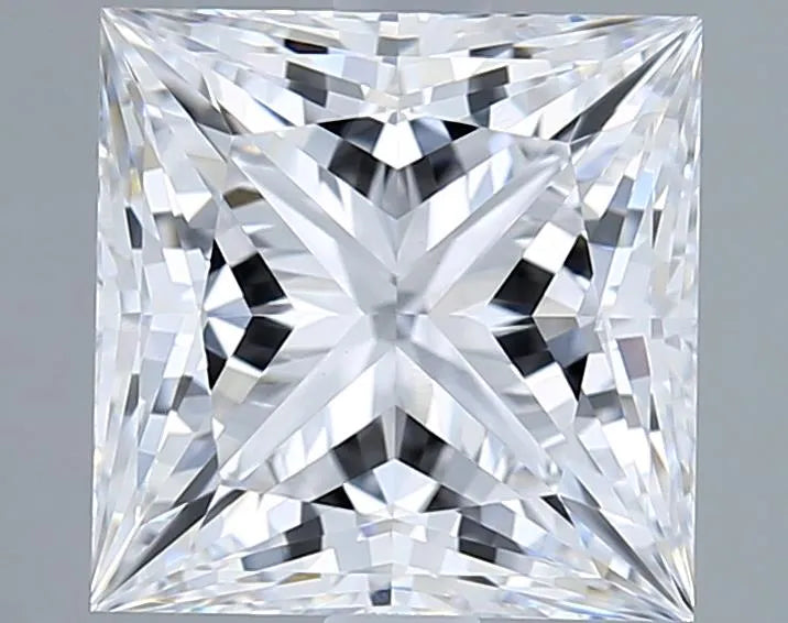 2.53ct Princess Lab Grown Diamond (Colour D, Clarity VVS2, GIA Certified)