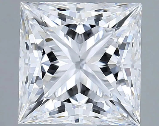 2.53ct Princess Lab Grown Diamond (Colour D, Clarity VVS2, GIA Certified)
