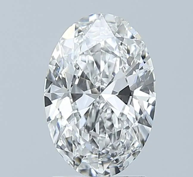 1.50ct Oval Lab Grown Diamond (Colour D, Clarity VVS2, IGI Certified)