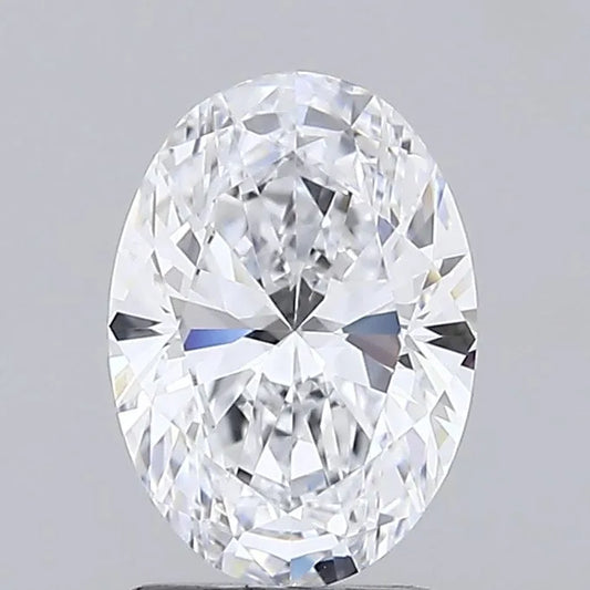 1.50ct Oval Lab Grown Diamond (Colour E, Clarity IF, IGI Certified)