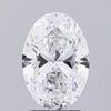 2.00ct Oval Lab Grown Diamond (Colour D, Clarity VVS2, IGI Certified)