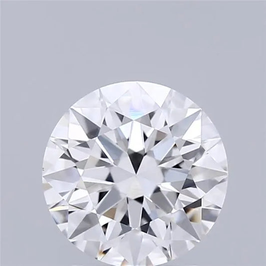 2.00ct Round Lab Grown Diamond (Colour D, Clarity VVS2, Cut EX, IGI Certified)