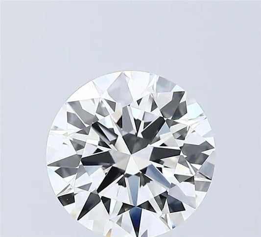 2.00ct Round Lab Grown Diamond (Colour E, Clarity VVS2, Cut ID, IGI Certified)
