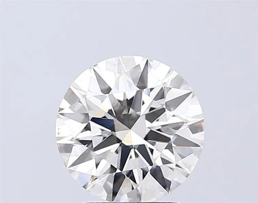 2.00ct Round Lab Grown Diamond (Colour H, Clarity VS1, Cut EX, IGI Certified)