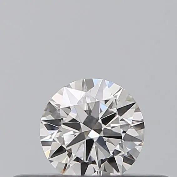 0.18ct Round Natural Diamond (Colour E, Clarity IF, Cut EX, IGI Certified)