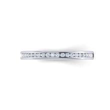 Channel-Set Diamond Ring