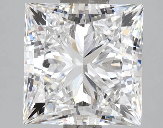 2.50ct Princess Lab Grown Diamond (Colour D, Clarity VVS1, IGI Certified)
