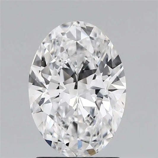 1.50ct Oval Natural Diamond (Colour D, Clarity VS1, GIA Certified)