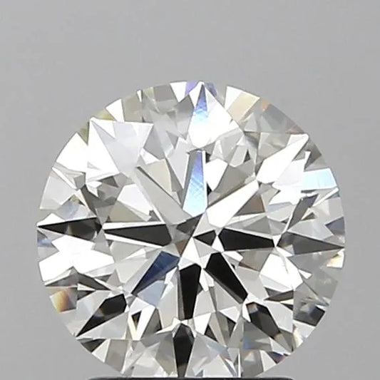 2.10ct Round Lab Grown Diamond (Colour J, Clarity VVS2, Cut ID, IGI Certified)