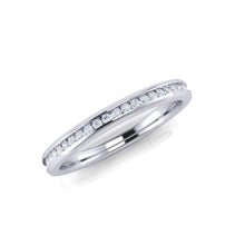 Channel-Set Diamond Ring