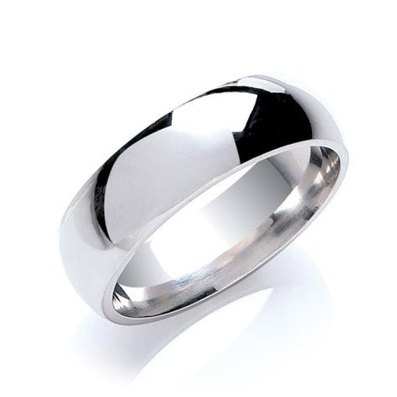 Wedding Band – 7mm Court Shape
