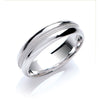 6mm Court Mill Grain Centre Wedding Band