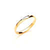 2mm Soft Court Shape Wedding Band