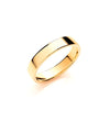 4 mm Soft Court Shape Wedding Band