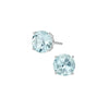 Aquamarine Stud Earrings