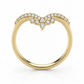 Celestial V Pavé Ring