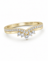 Celestial V Pavé Ring