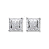 18k White Gold 0.25ct Diamond Stud Earrings