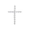 18k White Gold 0.75ct Diamond Cross