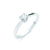 18k White Gold 0.35ct Diamond Engagement Ring