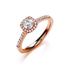 18k Rose Gold 0.50ct Engagement Ring