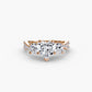 Three-Stone with Pavé Band 2