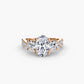Three-Stone with Pavé Band 2