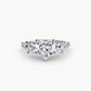 Three-Stone with Pavé Band 3