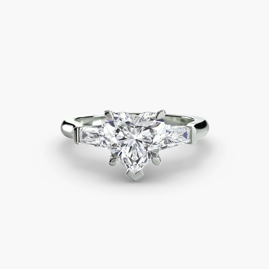 2.00ct Round Lab Grown Diamond (Colour D, Clarity VVS1, Cut EX, IGI Certified)