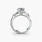 Three-Stone Ring (Baguette Side Stones)