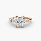 Three-Stone Ring (Baguette Side Stones) 2