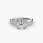 Solitaire with Pavé 3