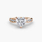 Solitaire with Pavé 3