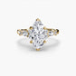 The Floral Accent Solitaire