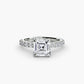 Solitaire with Pavé 6
