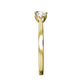 Round Natural Diamond Bridal Ring — side