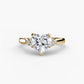 Solitaire with Cluster Shoulders 2